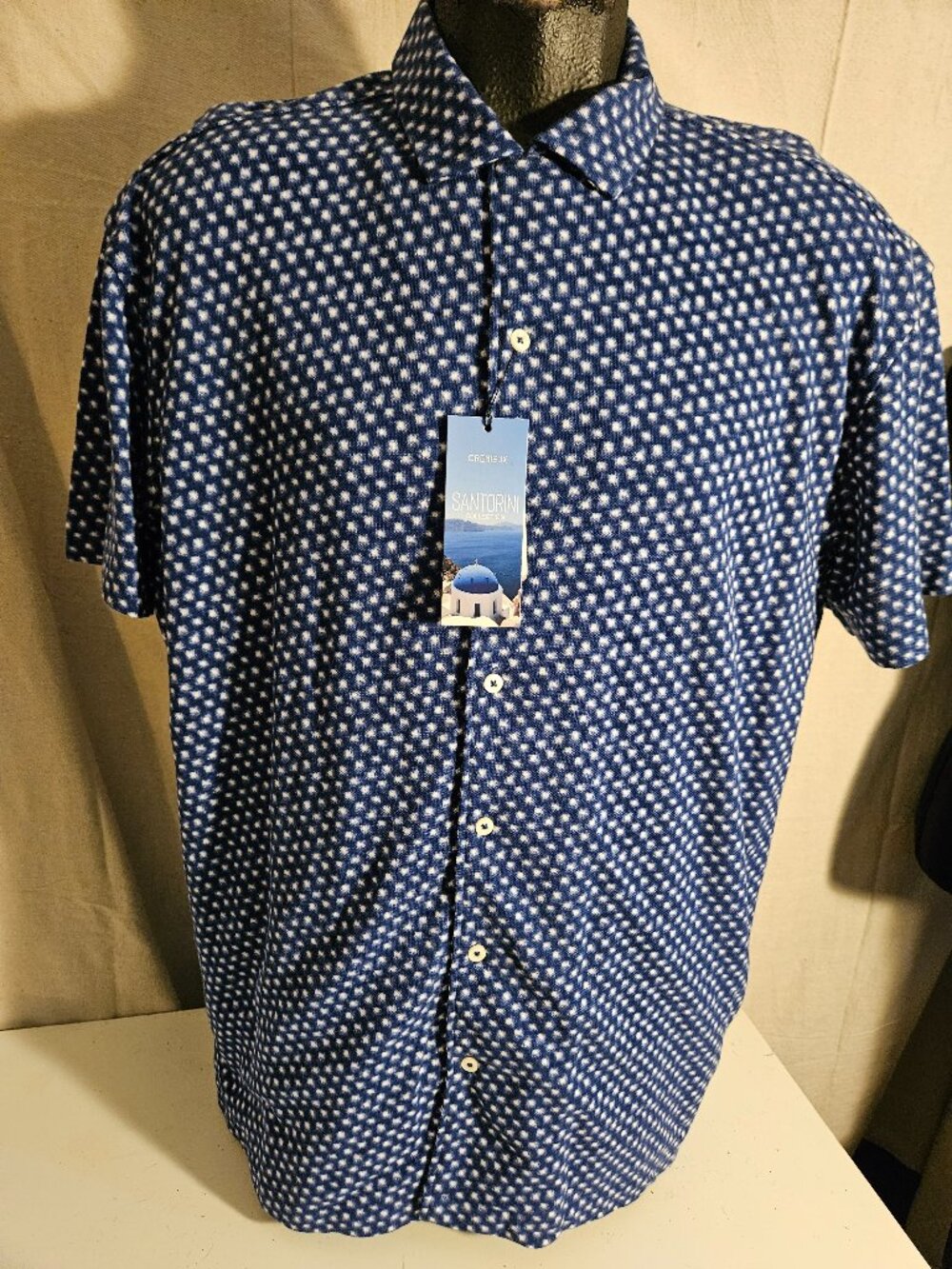 Men's Short Sleeve Daniel Cremieux Santorini Summer Shirt Sz XL NEW NWTG